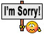 -sorry